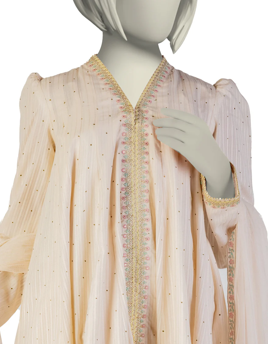 OFF WHITE DOBBY 3PC STITCHED | JGK-S-JTF-25-756 FB/RANG-E-ZARI-6 - Image 3