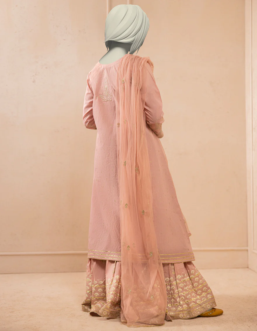 PINK TEXTURED 3PC STITCHED | JGK-S-JTF-25-759 FB/ - Image 2