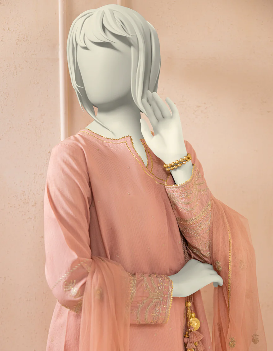 PINK TEXTURED 3PC STITCHED | JGK-S-JTF-25-759 FB/ - Image 3