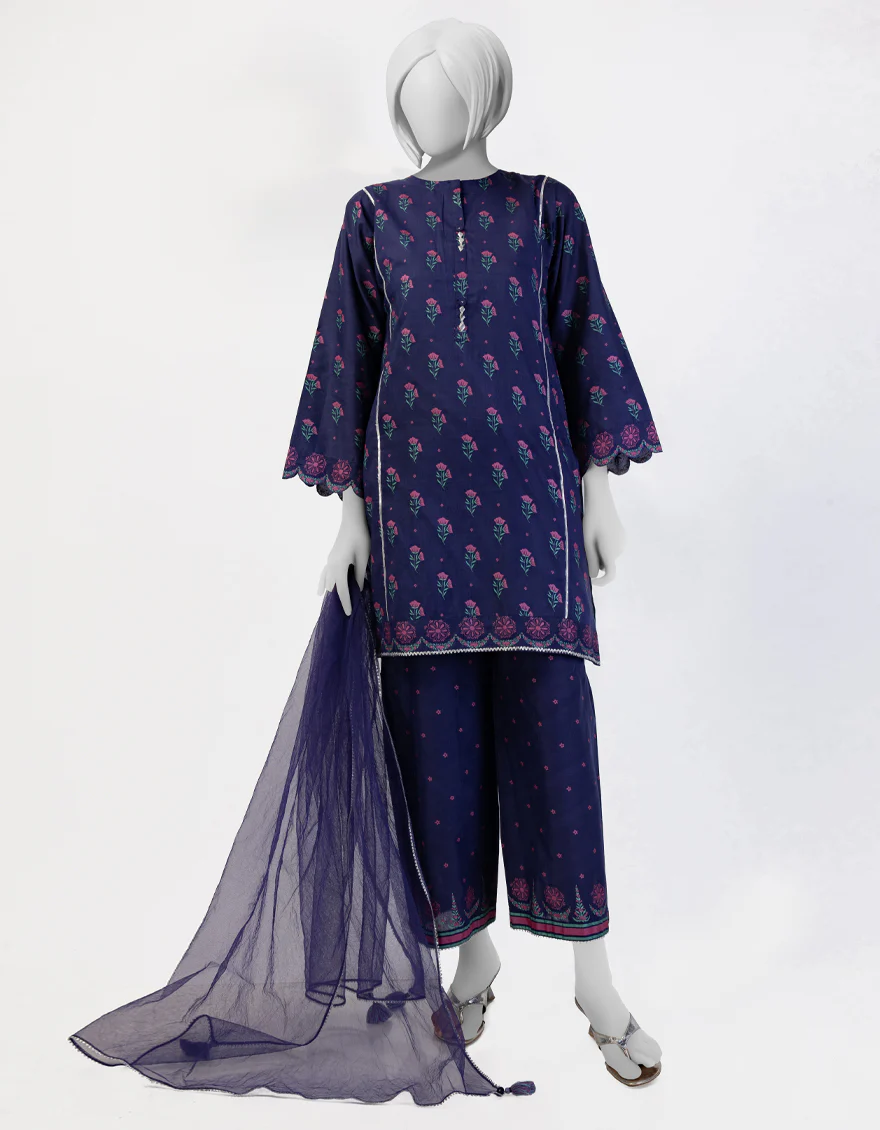 PURPLE LAWN 3PC STITCHED | JGK-S-JTP-25-613 FB/CHAMAK-05