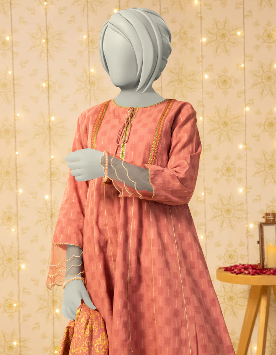 PINK DOBBY 3PC STITCHED | JGK-S-JTP-25-617 FB/DHANAK-07 - Image 3