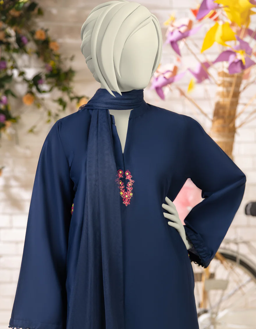 BLUE LAWN 3PC STITCHED | JGK-S-JTP-25-619 FB/ - Image 3