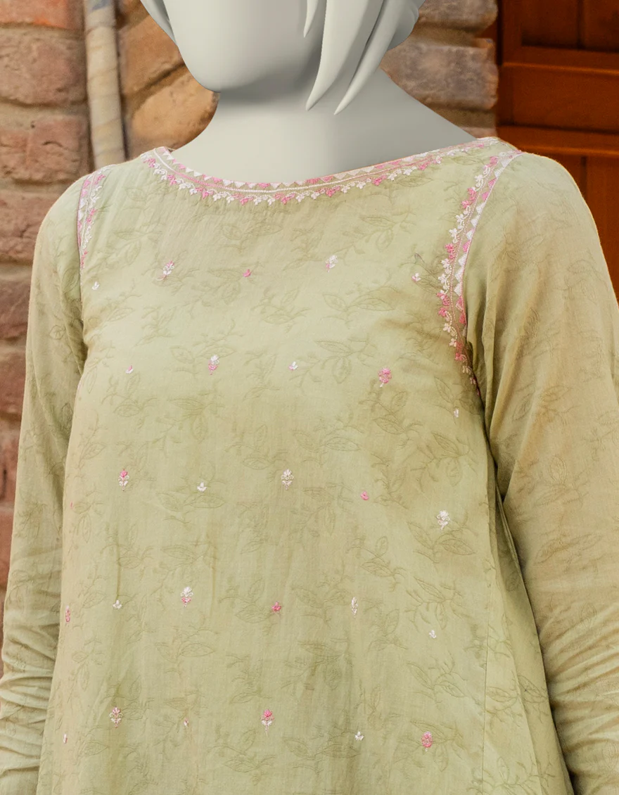 GREEN TEXTURED 2PC STITCHED | JGK-S-JTST-25-408 FB/CRAFT-02 - Image 4