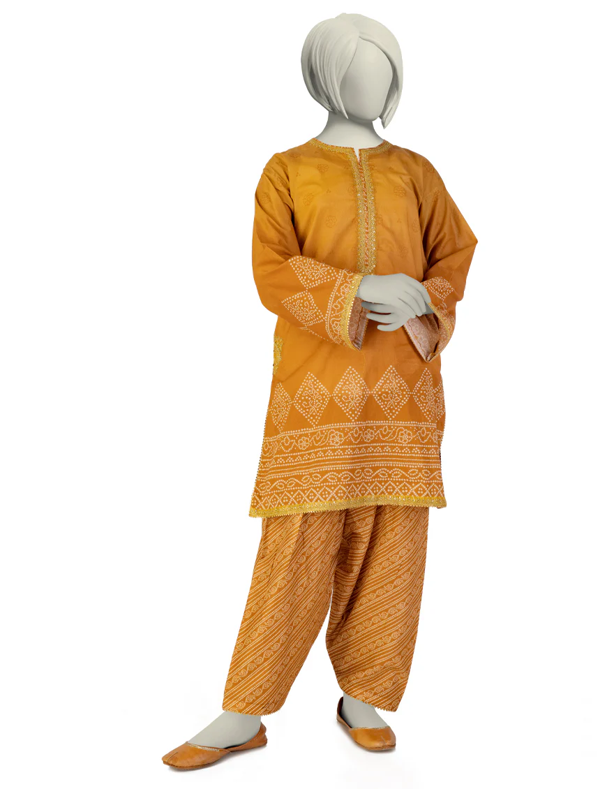 MUSTARD LAWN 2PC STITCHED | JGK-S-JTST-25-428 FB/ROZANA-10