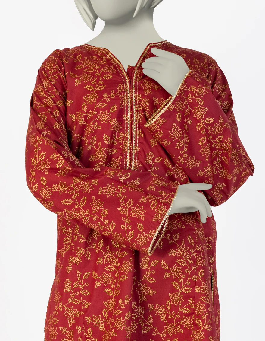 MAROON LAWN 2PC STITCHED | JGK-S-JTST-25-434 FB - Image 3