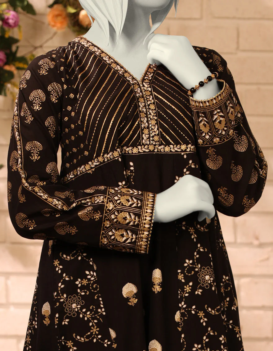 BLACK LAWN 2PC STITCHED | JGK-S-JTST-25-443 FB - Image 2