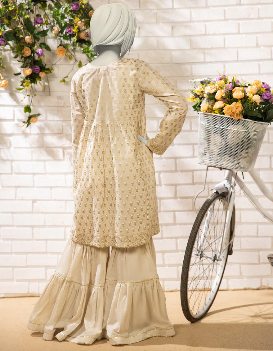 BEIGE LAWN 2PC STITCHED | JGK-S-JTST-25-446 FB - Image 2
