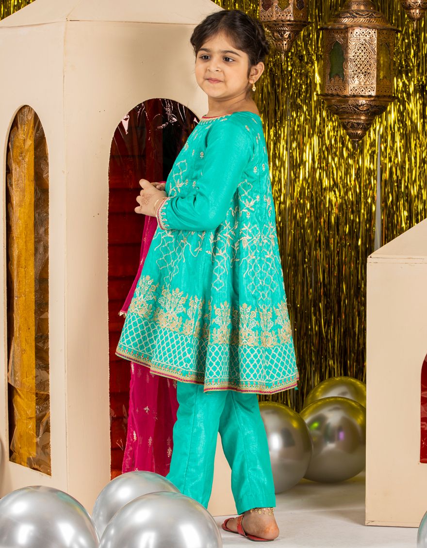 JGK-S-US-1967 FB/China Silk Ferozi - Image 3