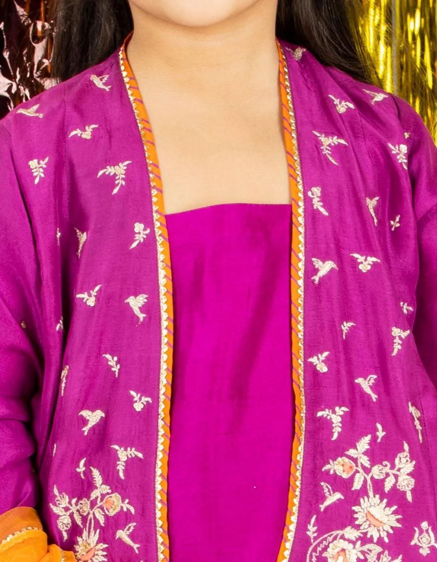 JGK-S-US-1972 FB/Purple China Silk - Image 2