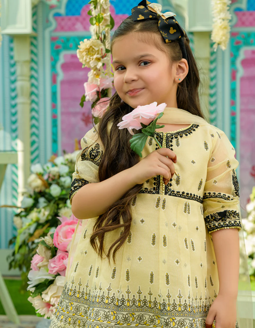 IVORY DYED 3PC STITCHED | JGK-S-US-23-1908 FB/PUALO - Image 3