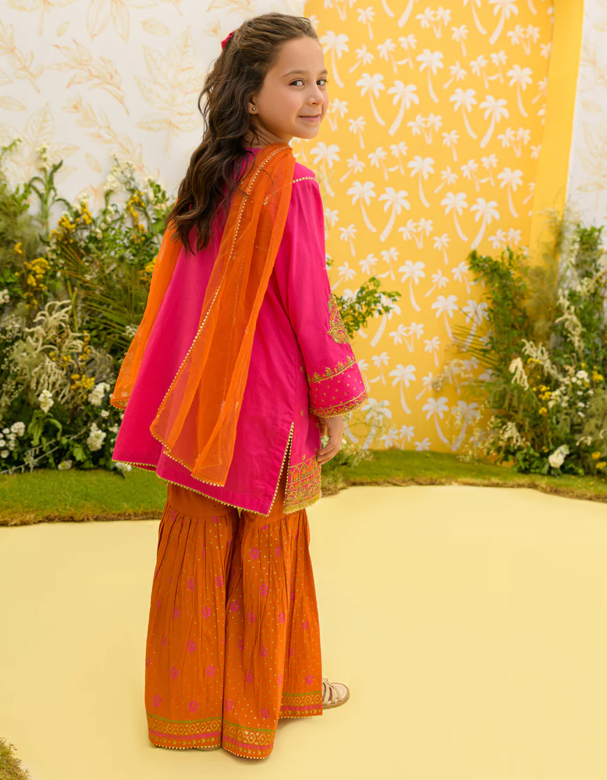 PINK LAWN 3PC STITCHED | JGK-S-US-23-1915 FB/JH-222 - Image 2