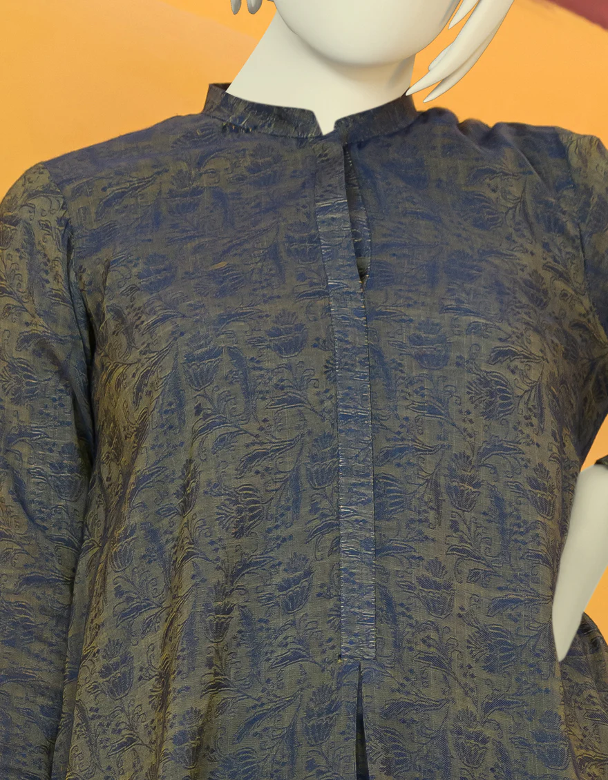 GREEN JACQUARD 2PC STITCHED | JGK-S-YGTL-410-23 FB - Image 3