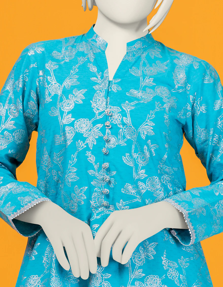 BLUE TEXTURED 2PC STITCHED | JGK-S-YGTL-422-24 FB - Image 3