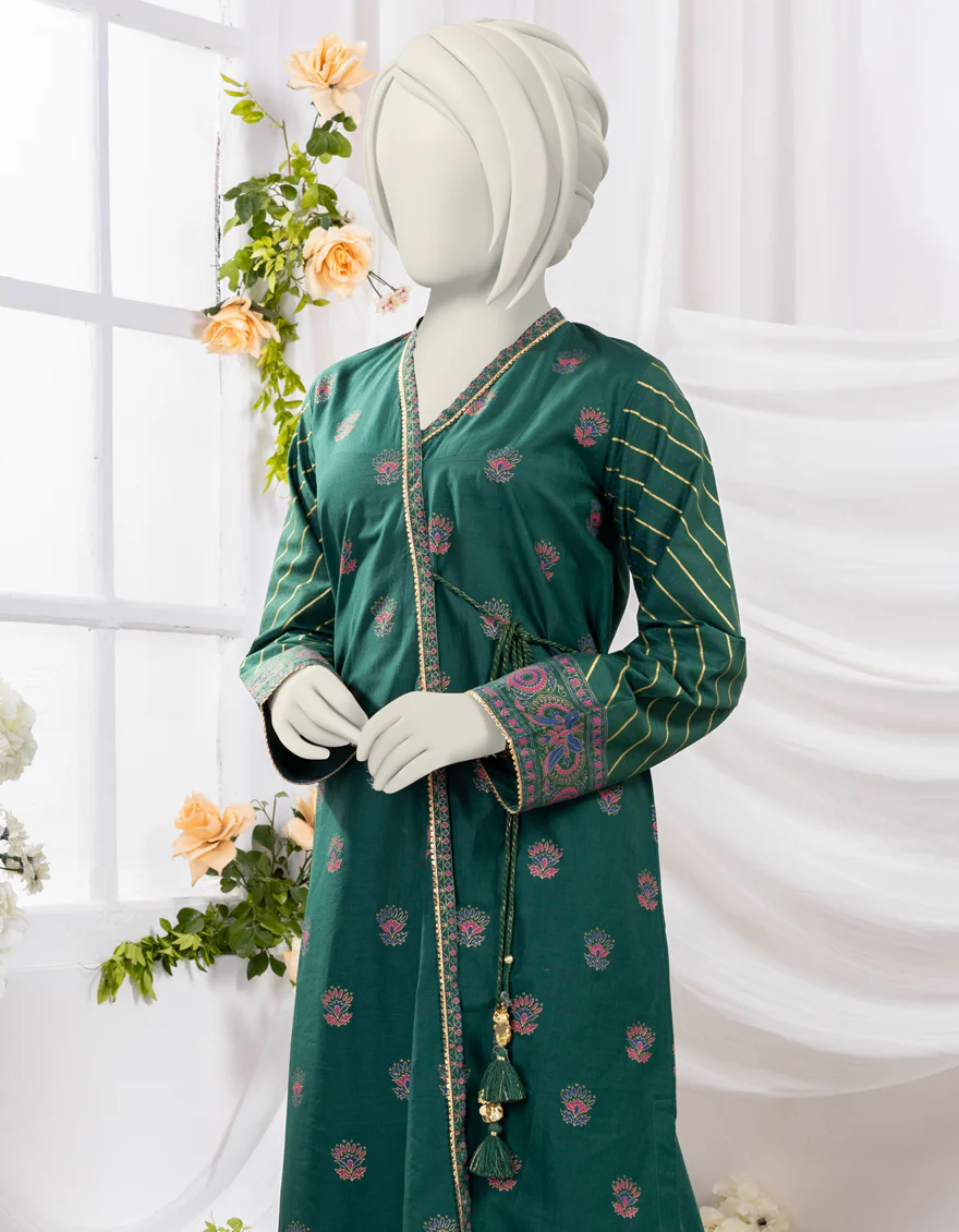 GREEN LAWN 2PC STITCHED | JGK-S-YGTL-427-24 FB/CHAPPAI-01 - Image 2