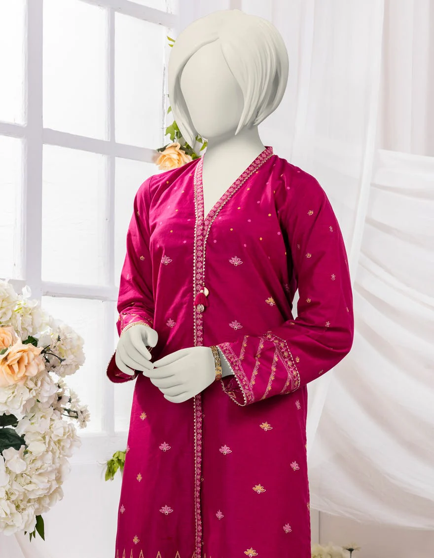 PINK LAWN 2PC STITCHED | JGK-S-YGTL-428-24 FB/CHAPPAI-02 - Image 2