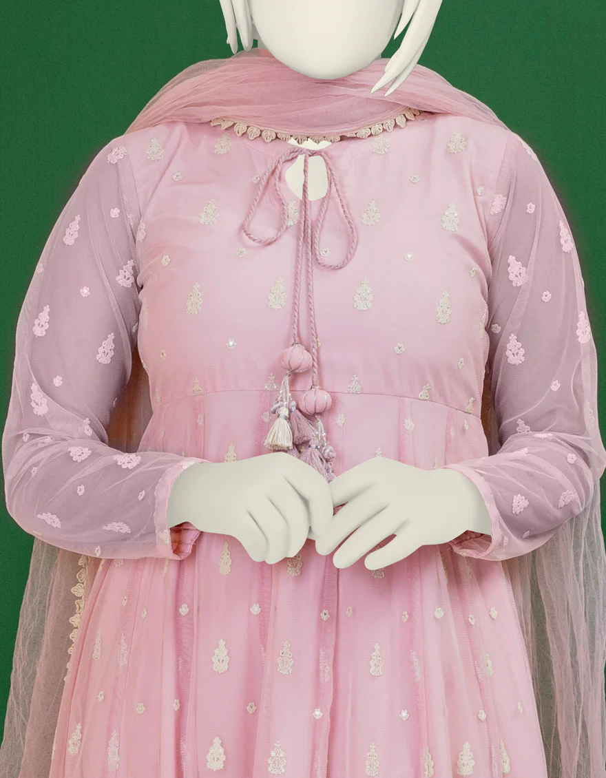 PINK POLYNET 3PC STITCHED | JGK-S-YGTL-613-24 FB - Image 3