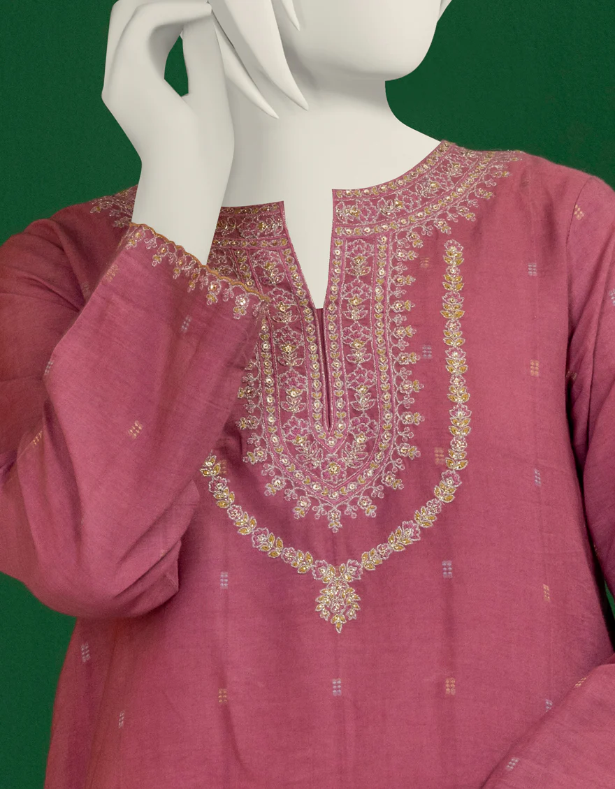 PINK TEXTURED 3PC STITCHED | JGK-S-YGTL-616-24 FB - Image 3