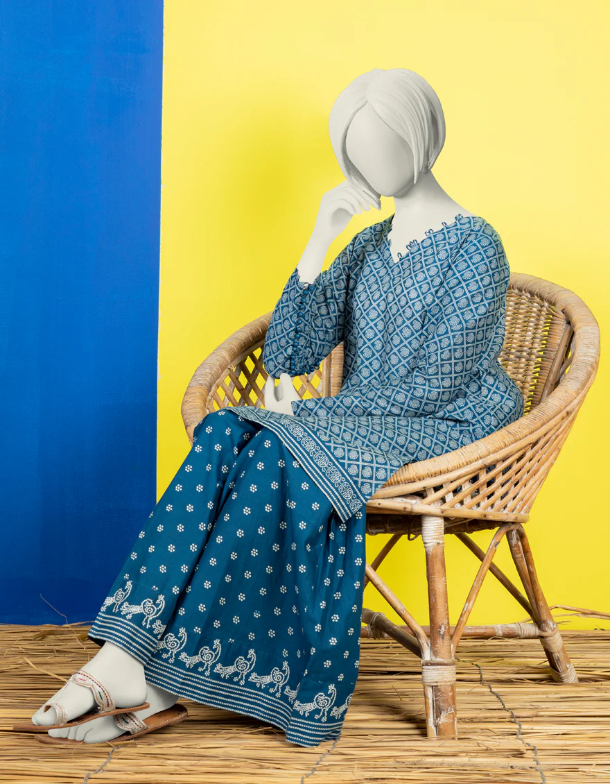 BLUE LAWN 2PC STITCHED | JGK-S-YGTL-US-430-22 FB/AZURE - Image 4
