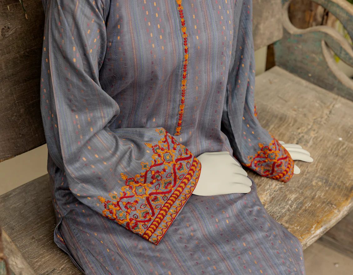 GREY DOORIYA 3PC STITCHED | JGK-S-YGTL-US-430-23 FB/ZEBAISH-1 - Image 3
