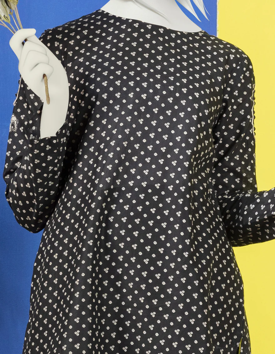 BLACK LAWN 2PC STITCHED | JGK-S-YGTL-US-431-22 FB/CHUNRI-64 - Image 3