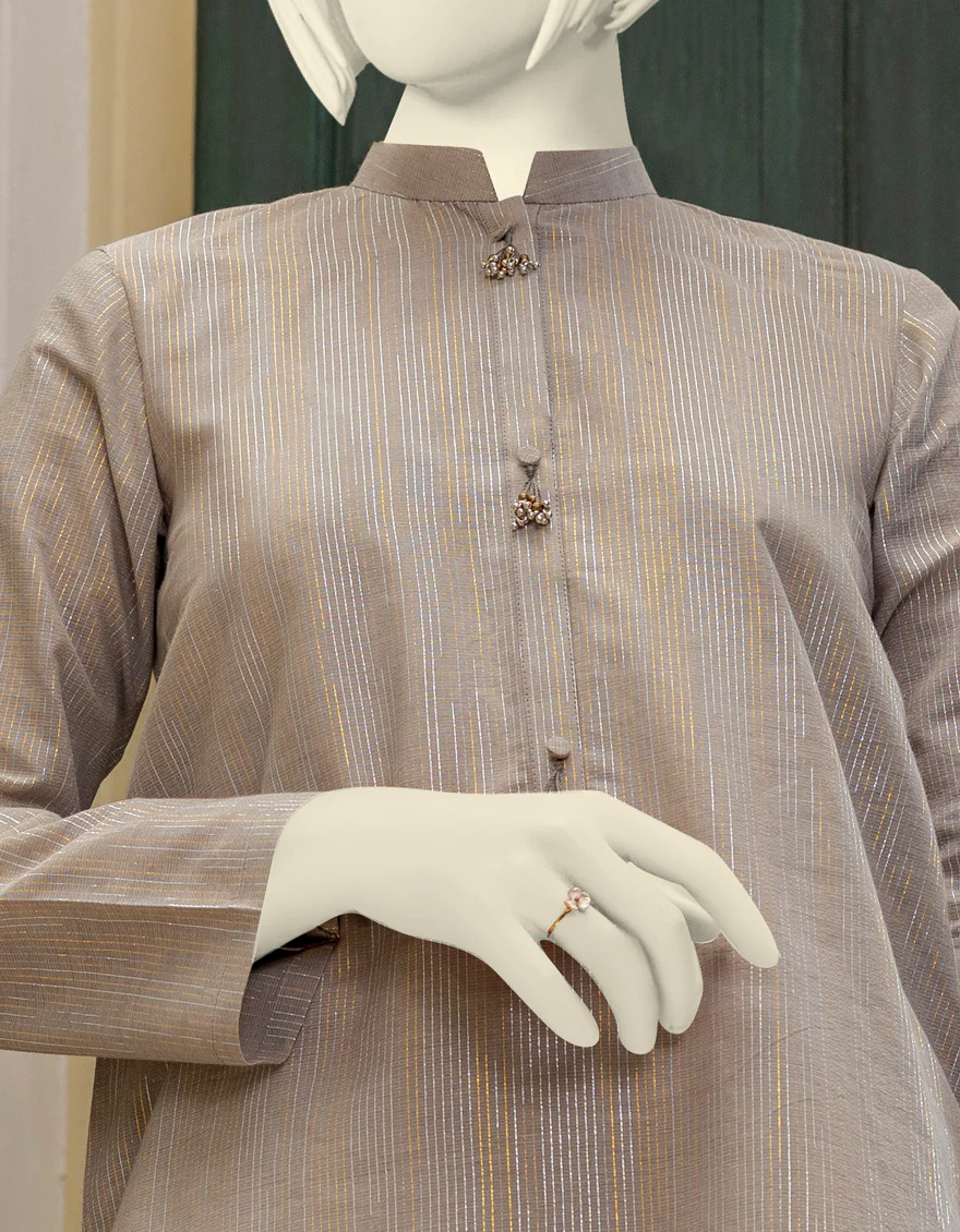 GREY 3PC STITCHED | JGK-S-YGTL-US-638-23 FB/KORA KAPRA-4 - Image 2