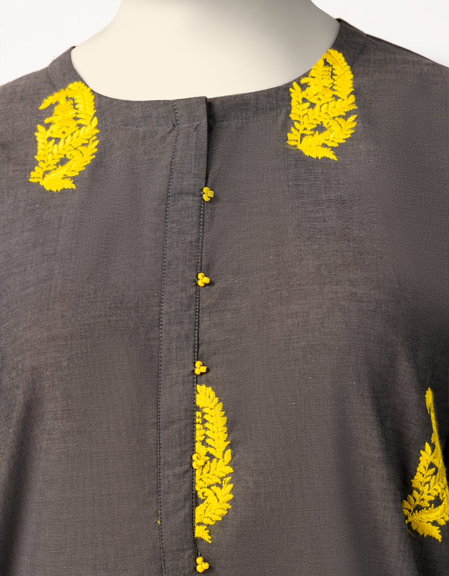 GREY CHAMBRAY 2PC STITCHED | JGK-W-JTST-25-499 FB/CHAMRAY-01 - Image 4