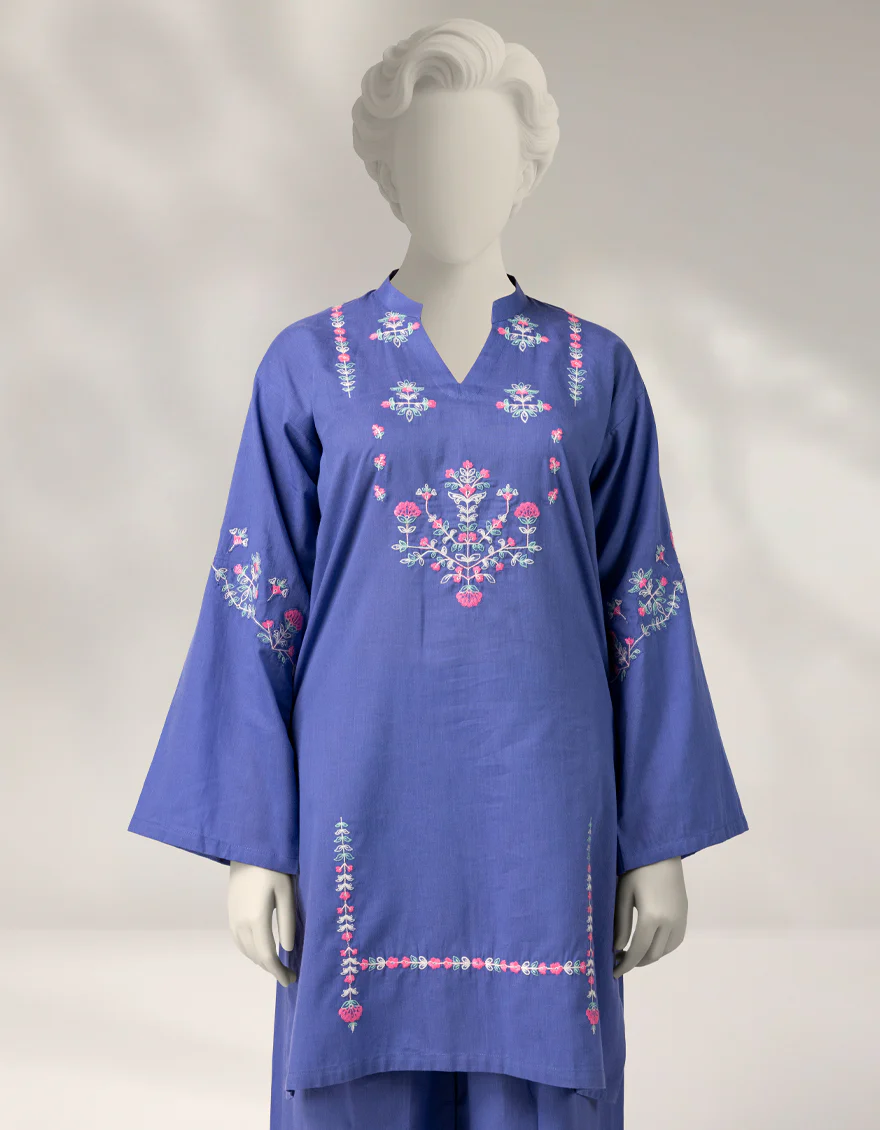 PURPLE CAMBRIC 2PC STITCHED | JGK-W-JTST-25-508 FB/KASHMERE-2 - Image 2