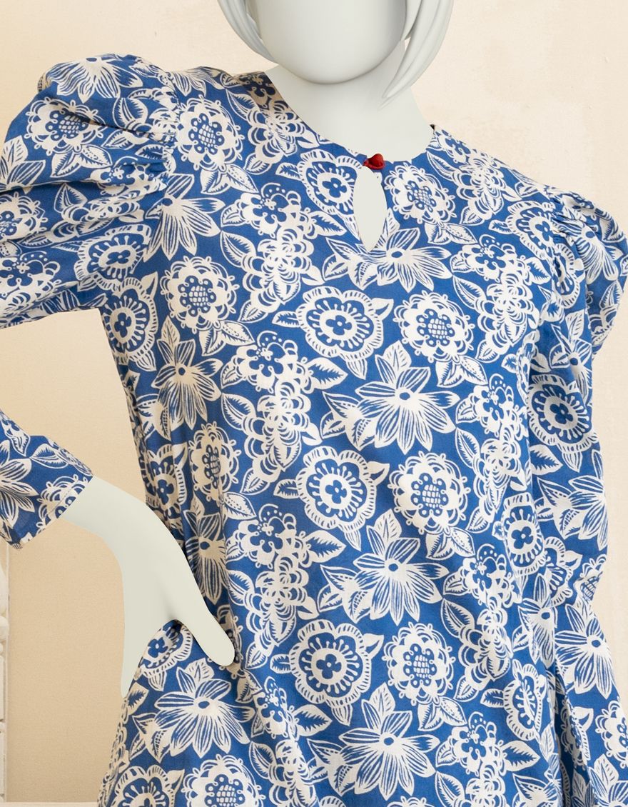 BLUE LAWN 2PC STITCHED | JGK-YGTL-S-US-404-22 FB/EIYANA - Image 2