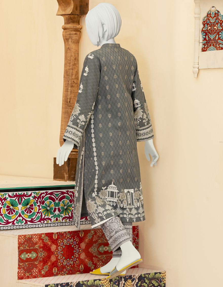 GREY LAWN 2PC STITCHED | JGK-YGTL-S-US-407-22 FB/GREY-T - Image 3