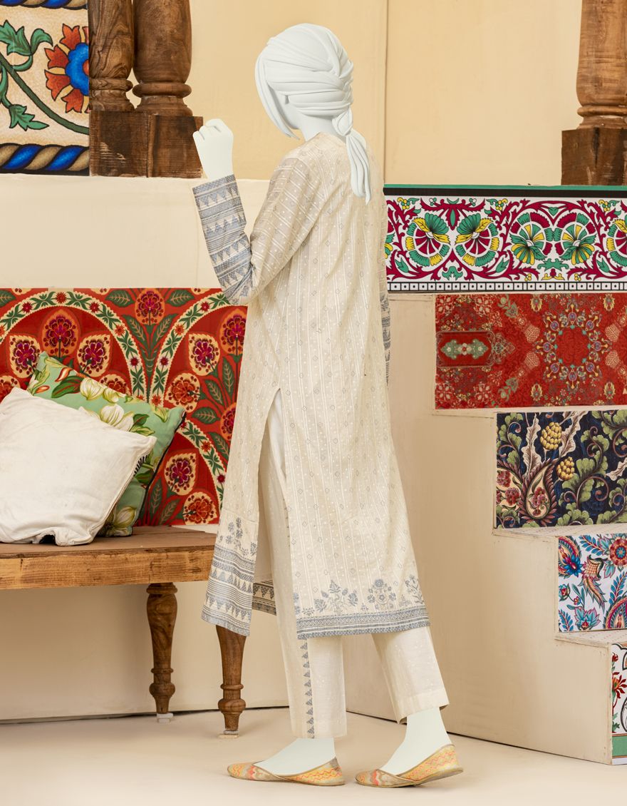 BLACK GRAPE LAWN 2PC STITCHED | JGK-YGTL-S-US-409-22 FB/WHITE-462 - Image 2