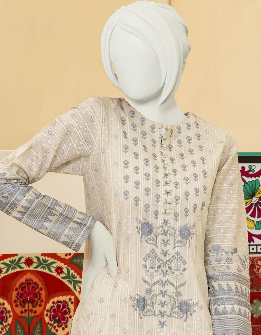 BLACK GRAPE LAWN 2PC STITCHED | JGK-YGTL-S-US-409-22 FB/WHITE-462 - Image 3