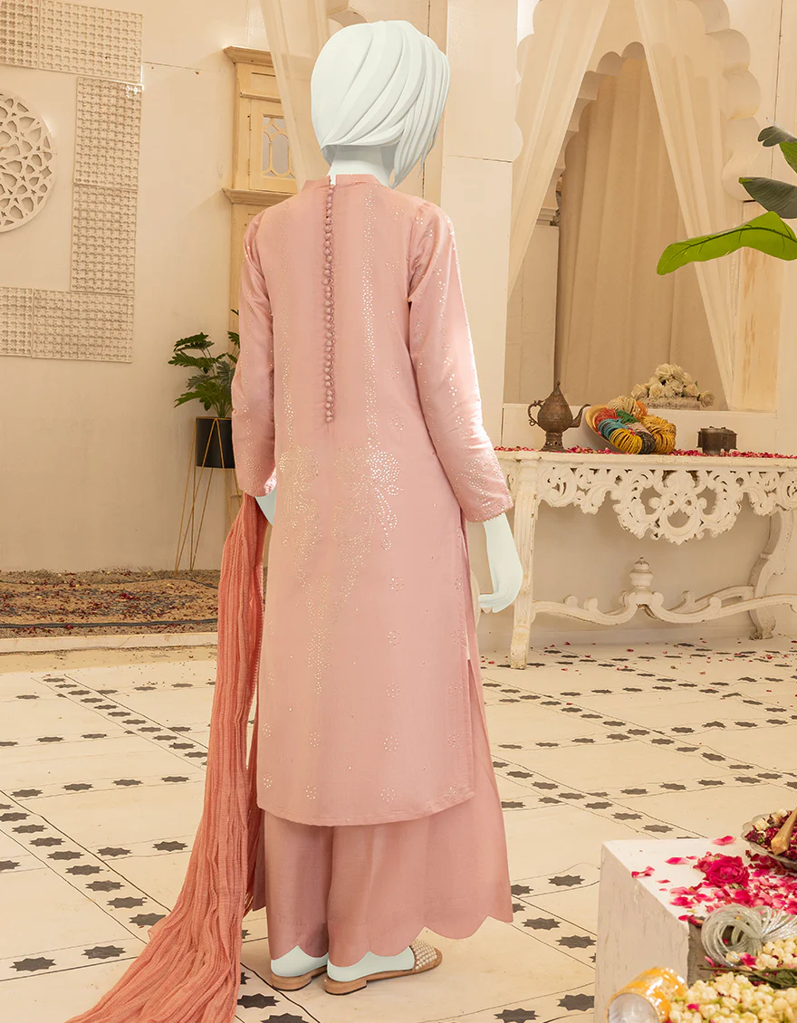 PINK VISCOSE 3PC STITCHED | JGK-YGTL-S-US-605-22 FB/BONASI - Image 2
