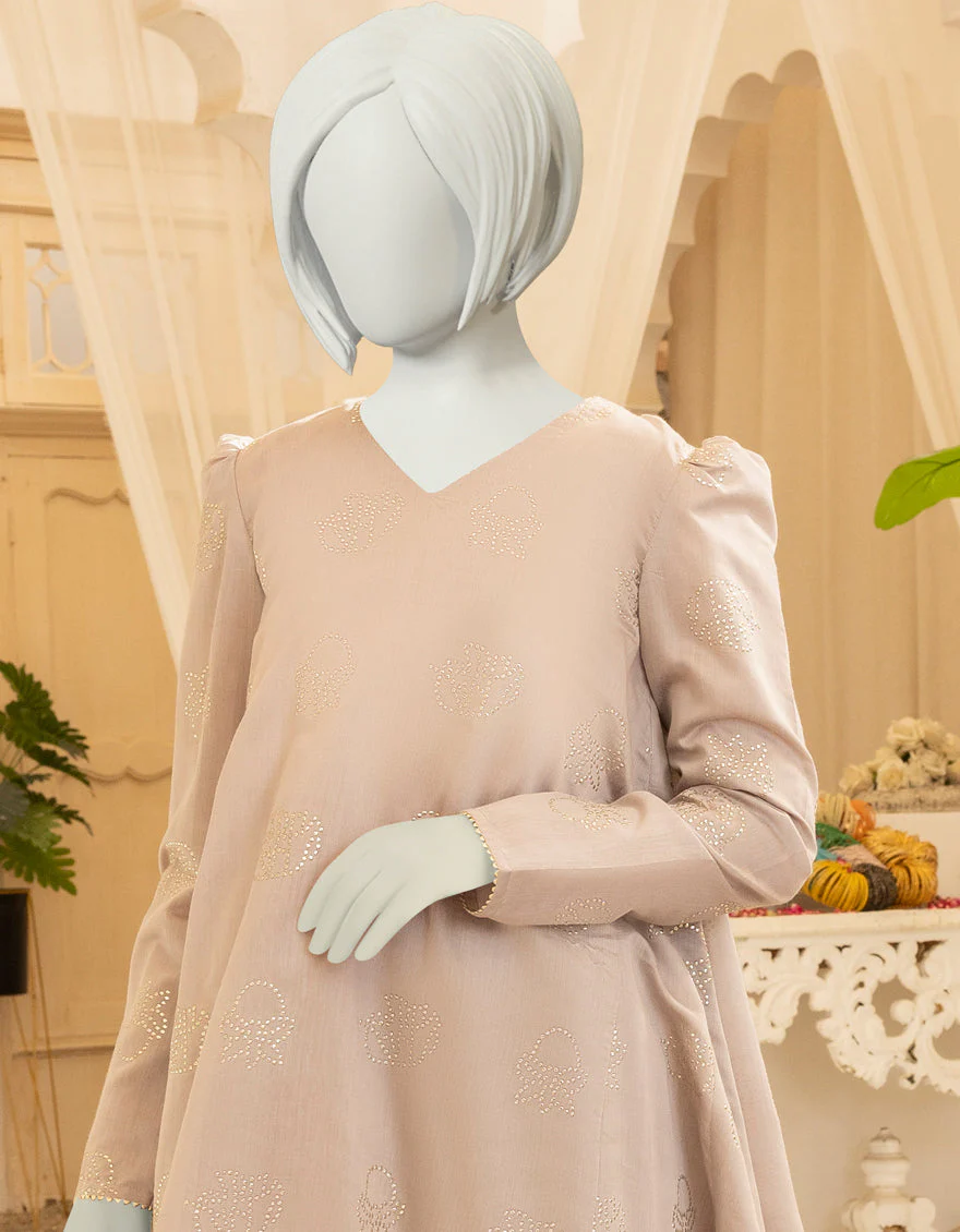 MAUVE VISCOSE 3PC STITCHED | JGK-YGTL-S-US-608-22 FB/NAKSHI FOIL - Image 3