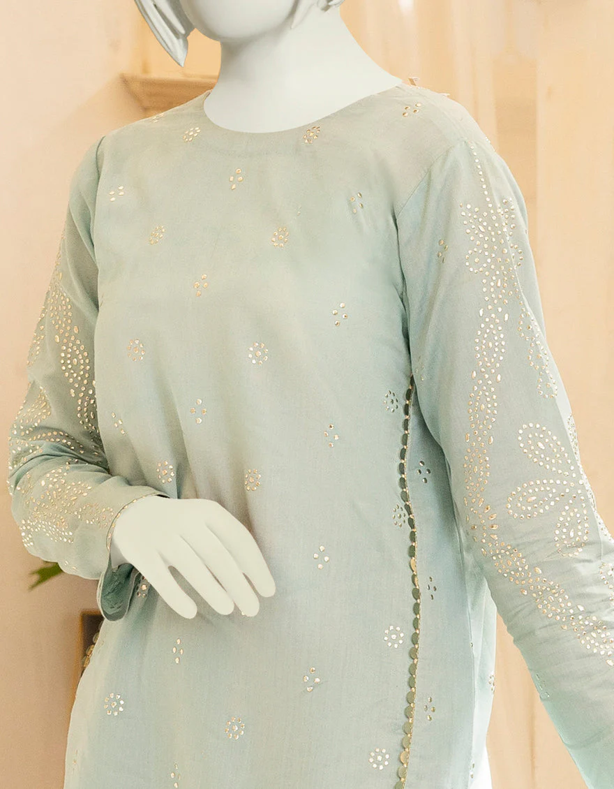 BLUE VISCOSE 3PC STITCHED | JGK-YGTL-S-US-609-22 FB/NAUVARI - Image 3
