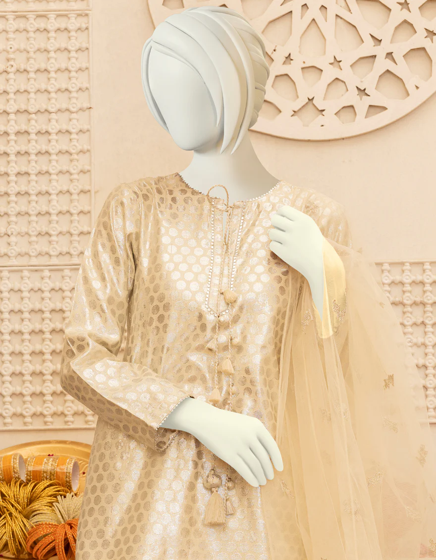 WHITE JACQUARD 3PC STITCHED | JGK-YGTL-S-US-624-22 FB/AMAYA - Image 3