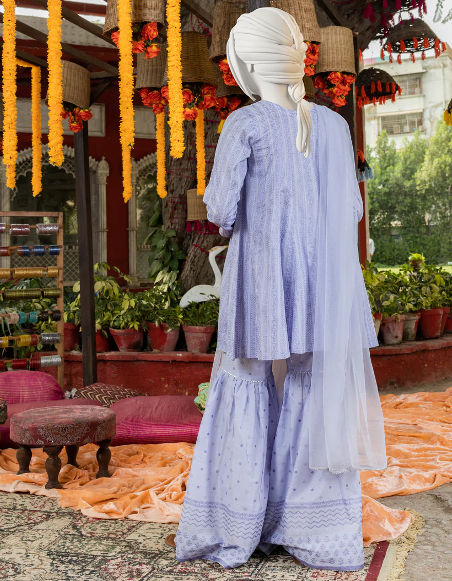 PURPLE LAWN 3PC STITCHED | JGK-YGTL-S-US-624-23 FB/SYBIL-719 - Image 2