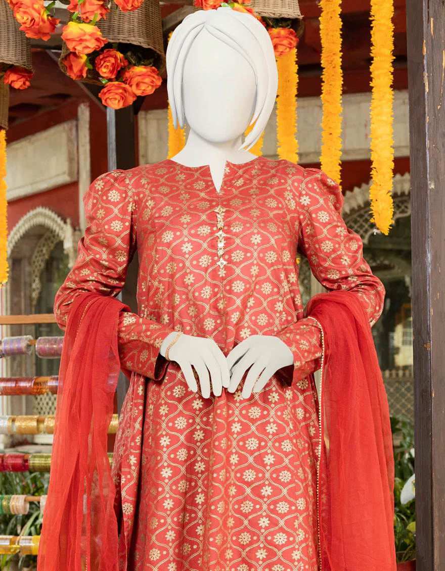 RED LAWN 3PC STITCHED | JGK-YGTL-S-US-628-23 FB/NYCHA-719 - Image 3