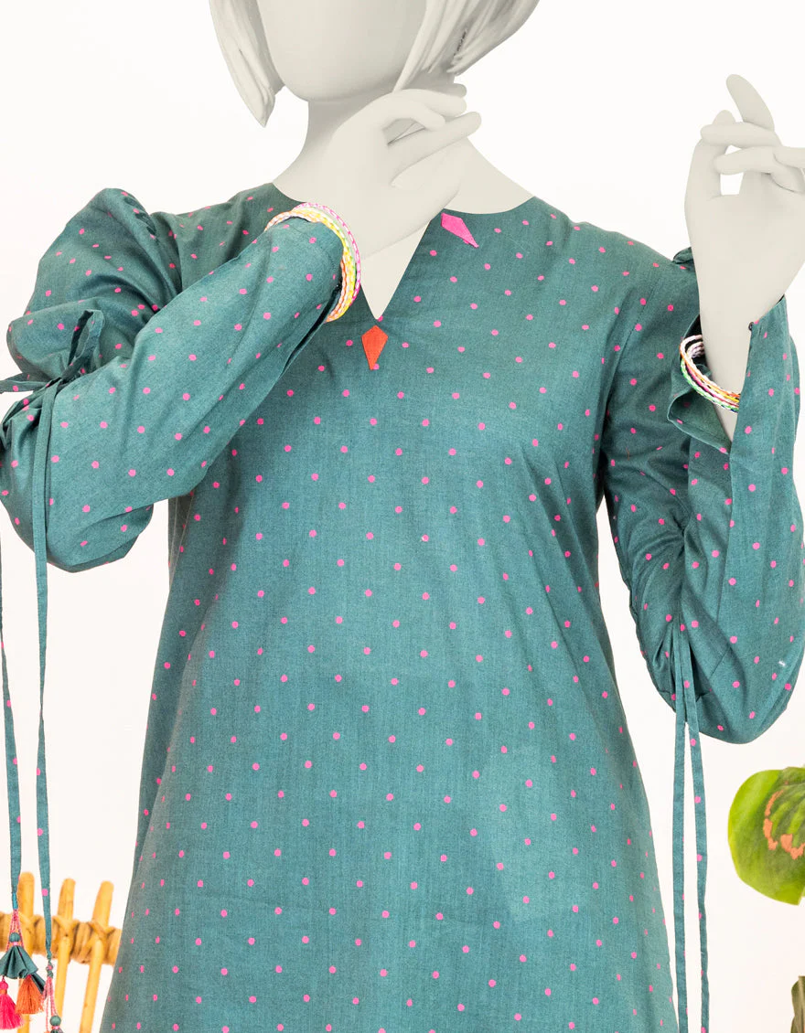 GREEN 2PC STITCHED | JGK-YGTL-US-412-04 - Image 3