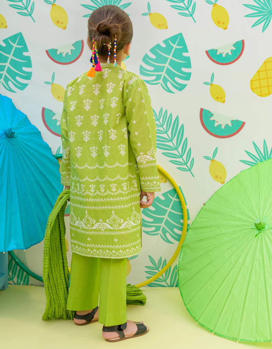GREEN LAWN 3PC STITCHED | JGKL-S-24-1523 FB/ADA-05 - Image 2