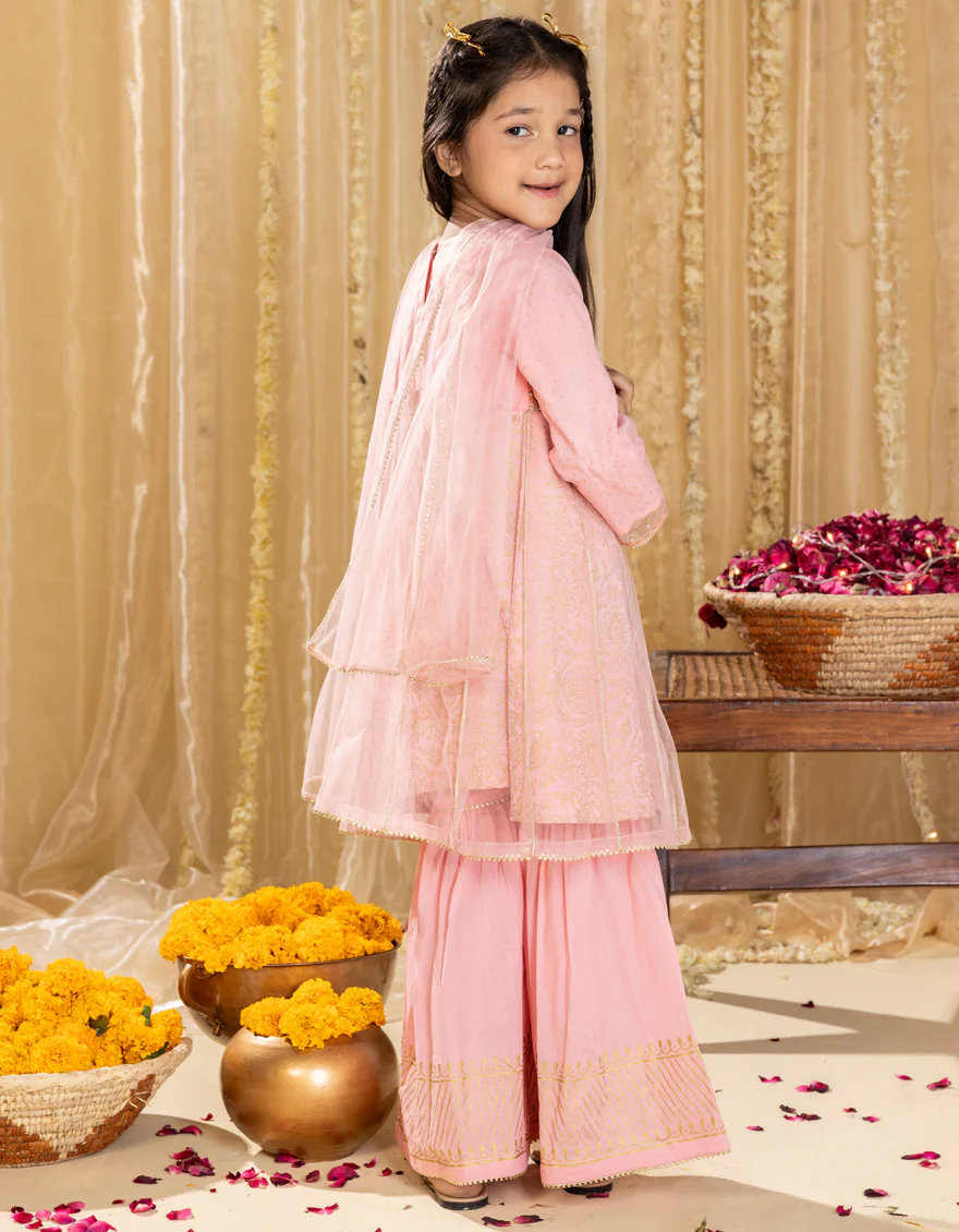PINK NET 2PC STITCHED | JGKL-S-JGP-25-1520 FB/RAZZLE DAZZLE-02 - Image 2