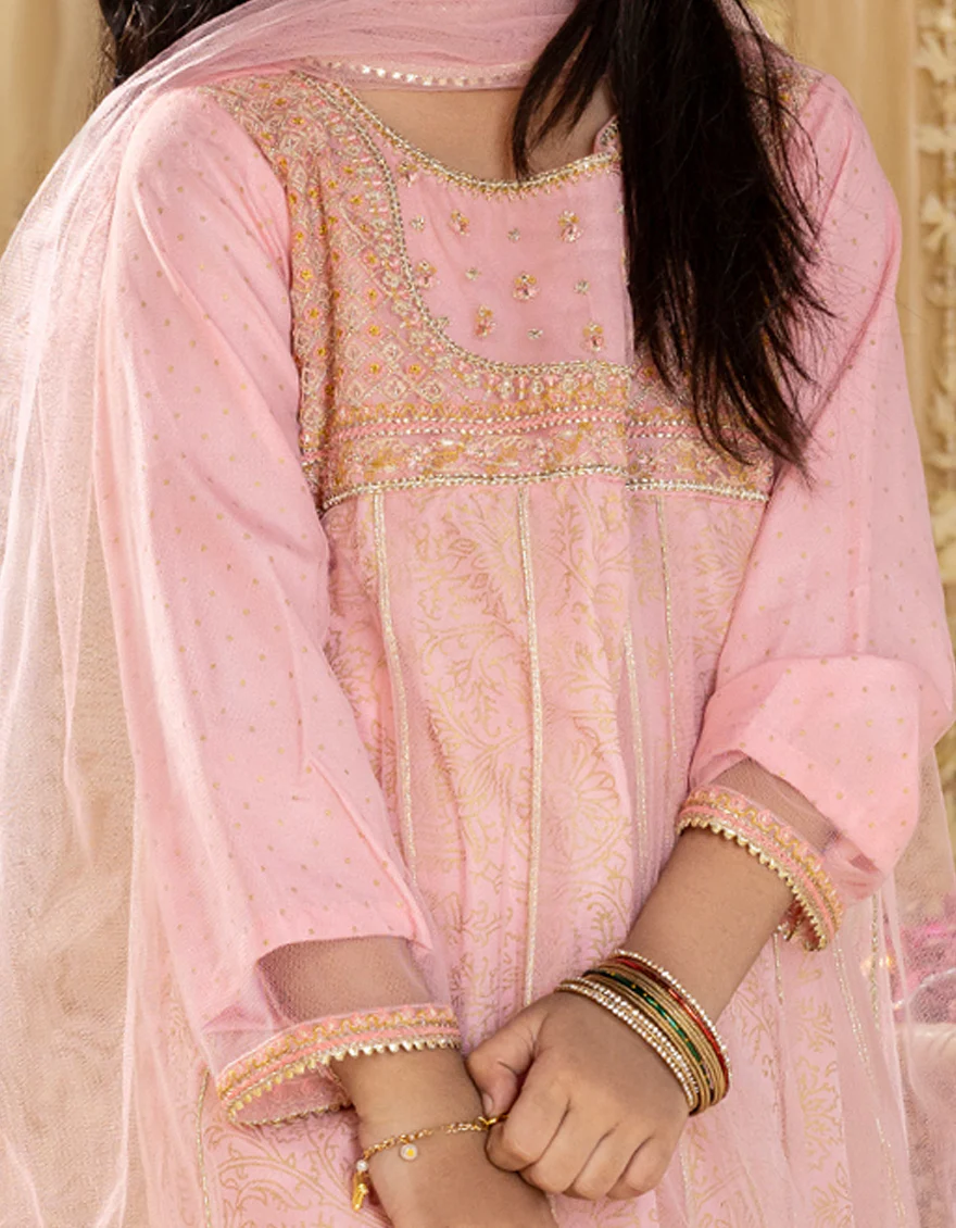 PINK NET 2PC STITCHED | JGKL-S-JGP-25-1520 FB/RAZZLE DAZZLE-02 - Image 3