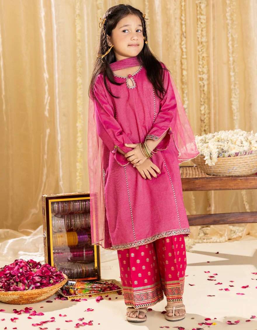 PINK DOBBY 3PC STITCHED | JGKL-S-JGP-25-1539 FB/BASIC BLOCK-05