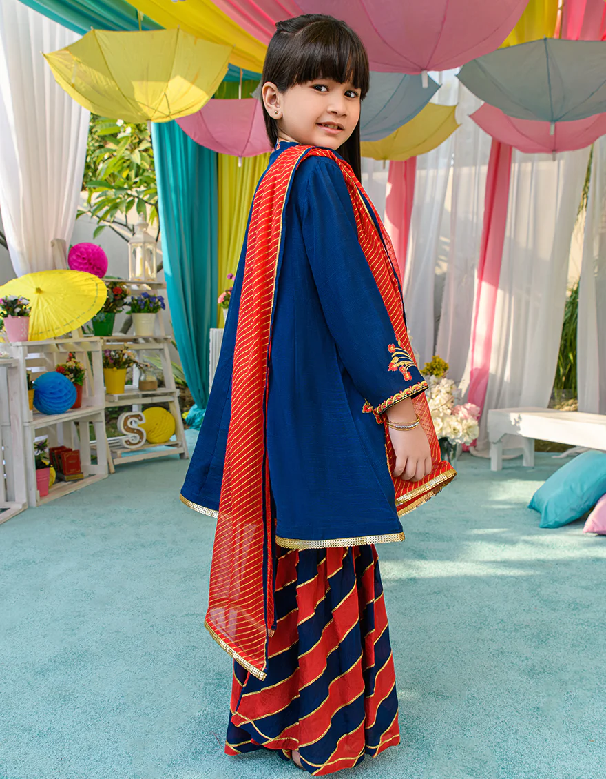 BLUE COTTON 3PC STITCHED | JGKL-S-JJGS-US-22-017 FB/FF-064 - Image 3