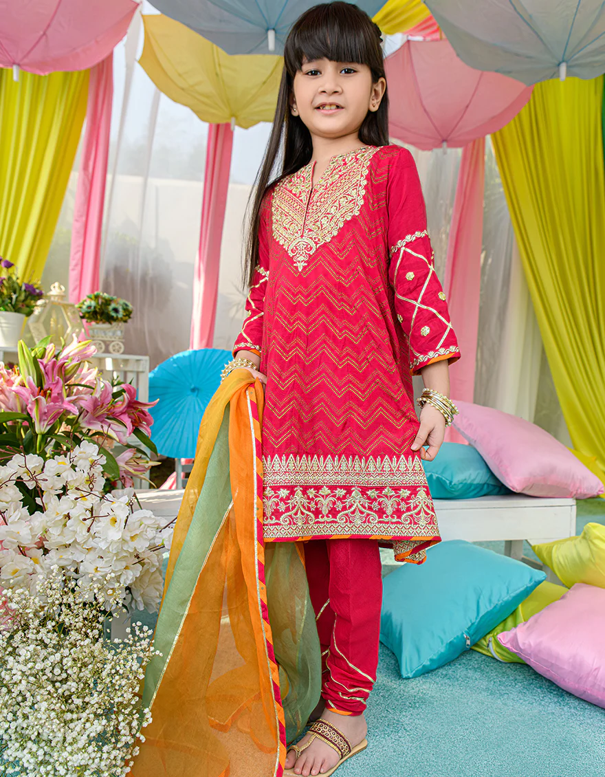 PINK COTTON 3PC STITCHED | JGKL-S-JJGS-US-22-020 FB/MF-419 - Image 3