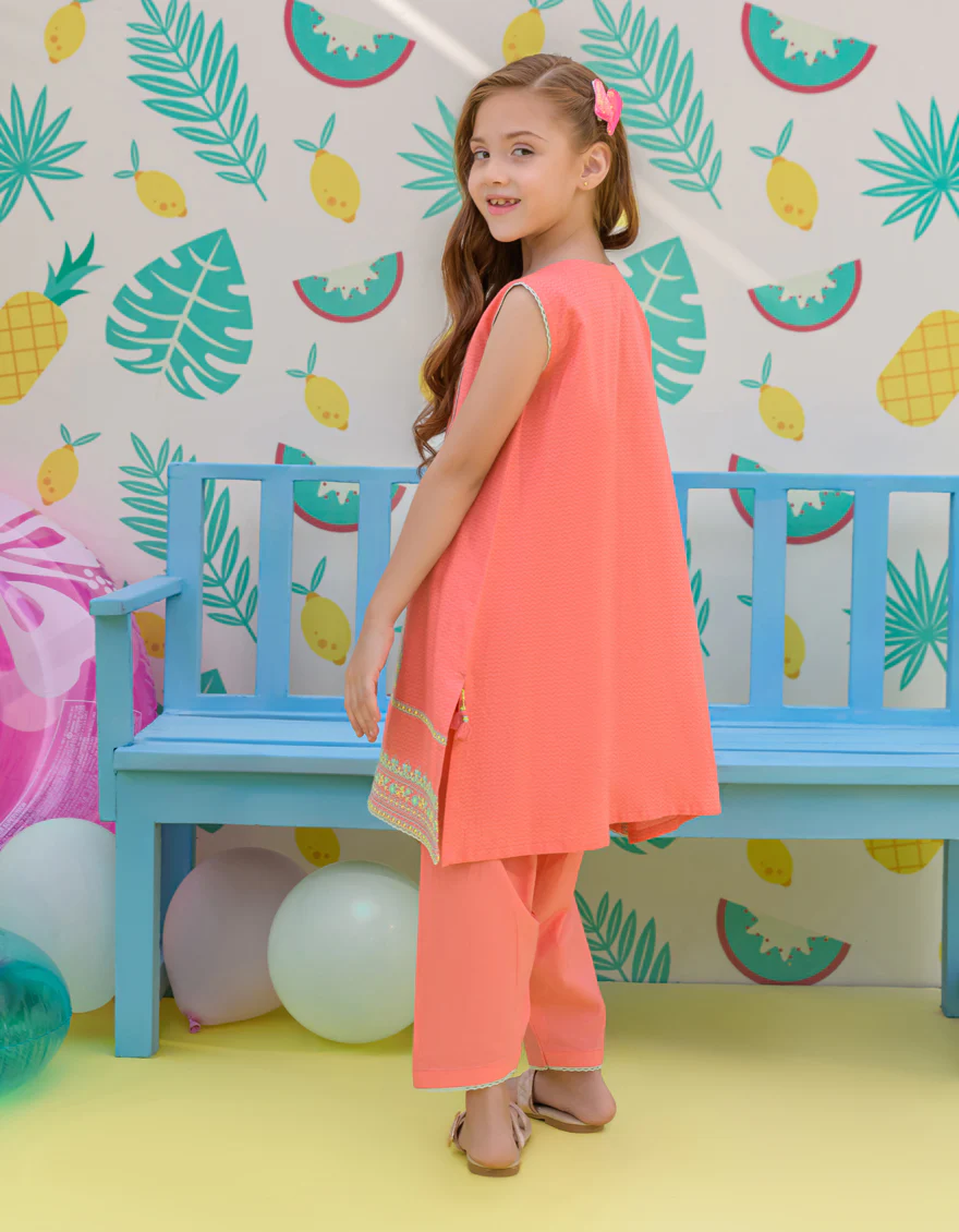 PINK TEXTURED 2PC STITCHED | JGKL-S-JK2-24-5606 FB/NELYA-01 - Image 2