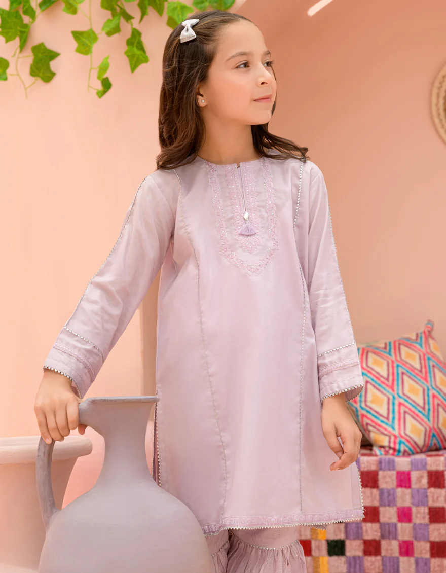 PURPLE LAWN 2PC STITCHED | JGKL-S-JK2-24-5630 FB/CHAND CHAKOR-01 - Image 3