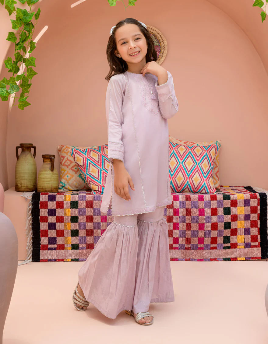 PURPLE LAWN 2PC STITCHED | JGKL-S-JK2-24-5630 FB/CHAND CHAKOR-01 - Image 4