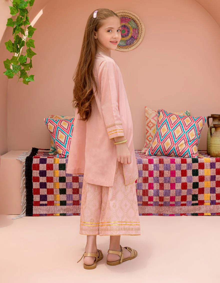 ORANGE LAWN 3PC STITCHED | JGKL-S-JK2-24-5631 FB/CHAND CHAKOR-02 - Image 2