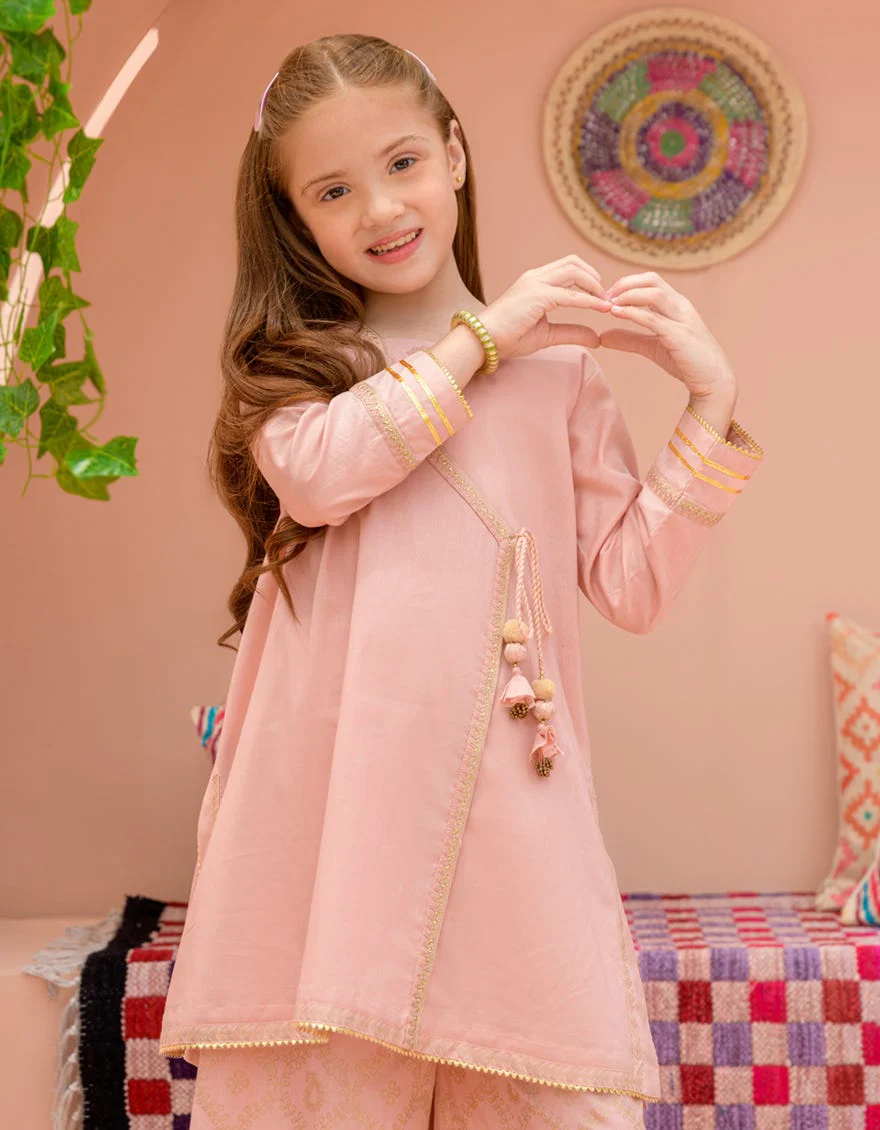 ORANGE LAWN 3PC STITCHED | JGKL-S-JK2-24-5631 FB/CHAND CHAKOR-02 - Image 3