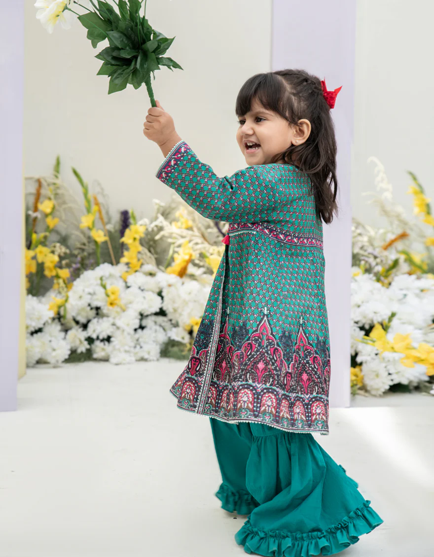 GREEN LAWN 2PC STITCHED | JGKL-S-JK2-24-5632 FB/RANI-I-A-01 - Image 2